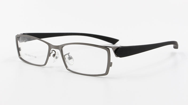 Bclear TR90 Alloy Frame Full Rim Eyeglasses for Men - Lightweight & Durable S1976 - Perfect for Work, Reading & Everyday Use