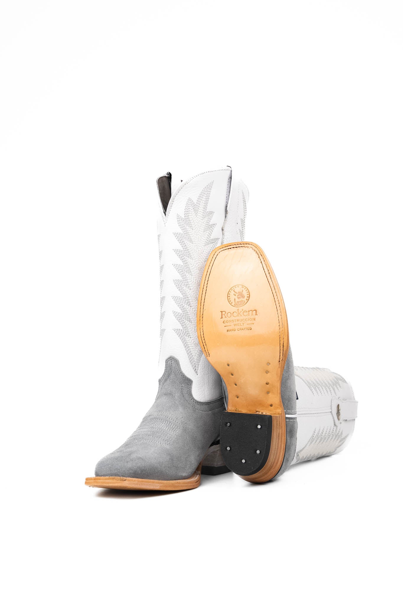 Sierra Roughout Frontier Toe Cowgirl Boots - Western Style Leather Boots for Women - Comfortable & Durable for Riding, Country Dancing & Outdoor Activities