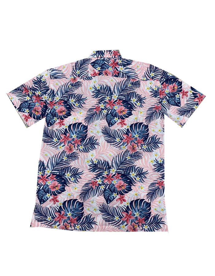 Stylish Tropical Print Slim Fit Short Sleeve Hawaiian Shirt for Men - Perfect for Beach Vacations, Summer Parties & Casual Outings