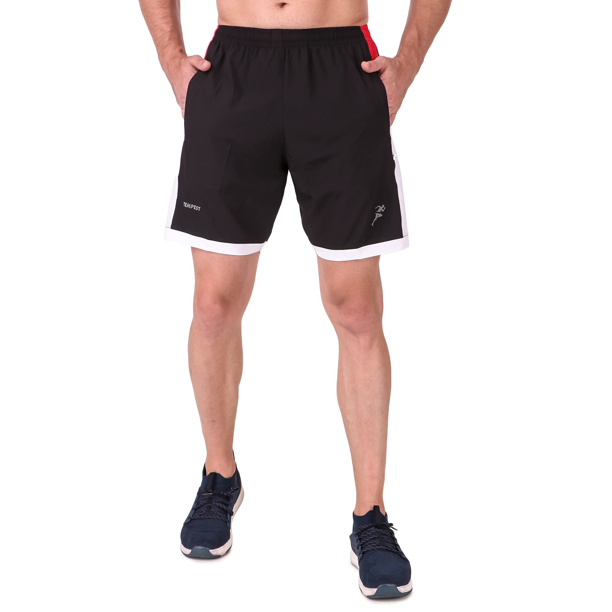 TEMPEST Men's Athletic Shorts - Lightweight Quick-Dry Running Shorts for Men with Pockets - Perfect for Gym, Workout, and Outdoor Activities