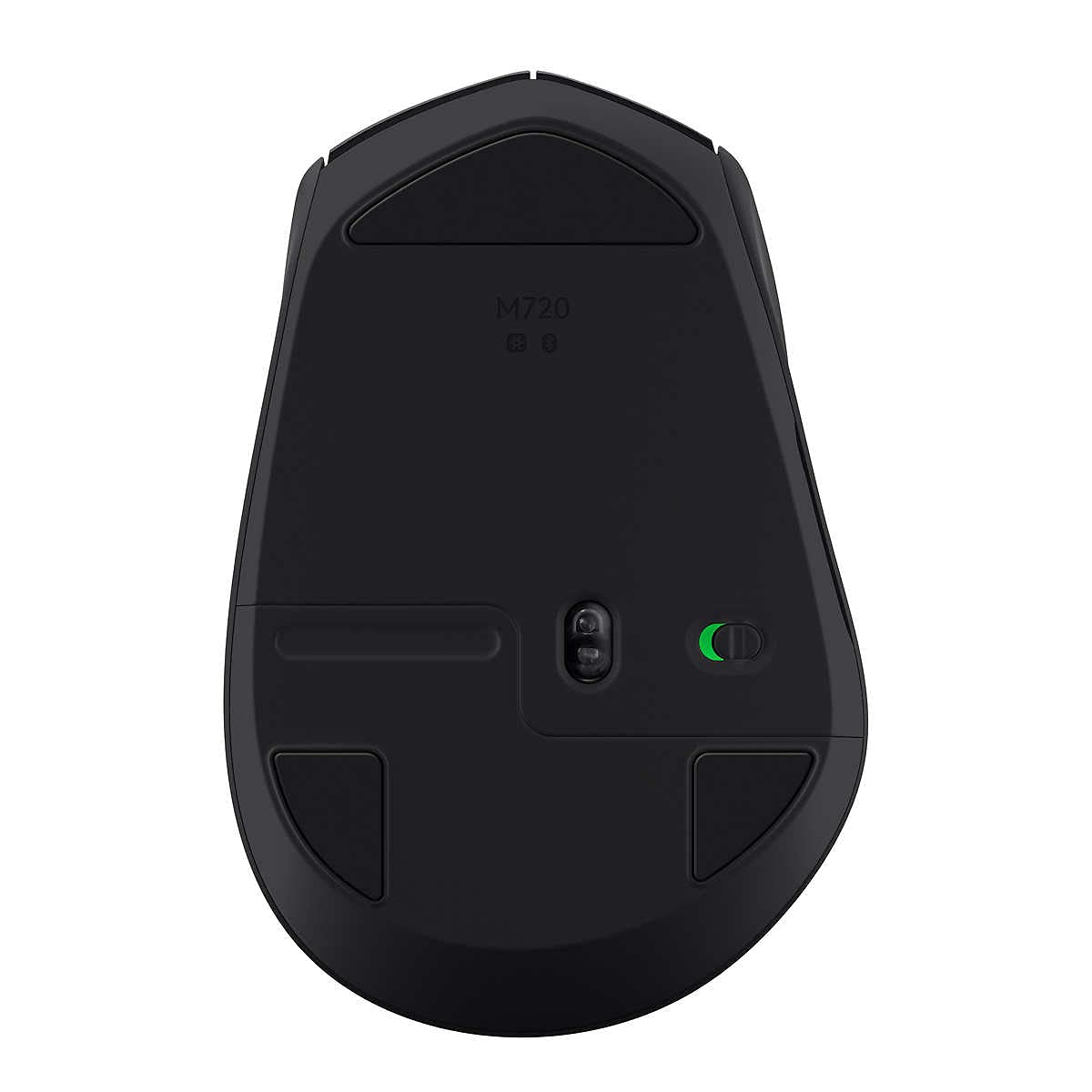 Logitech M720 Triathlon Multi-Device Wireless Mouse - Black | Bluetooth & USB Connectivity for PC, Mac, Laptop | Ergonomic Design for Office Work, Gaming & Home Use