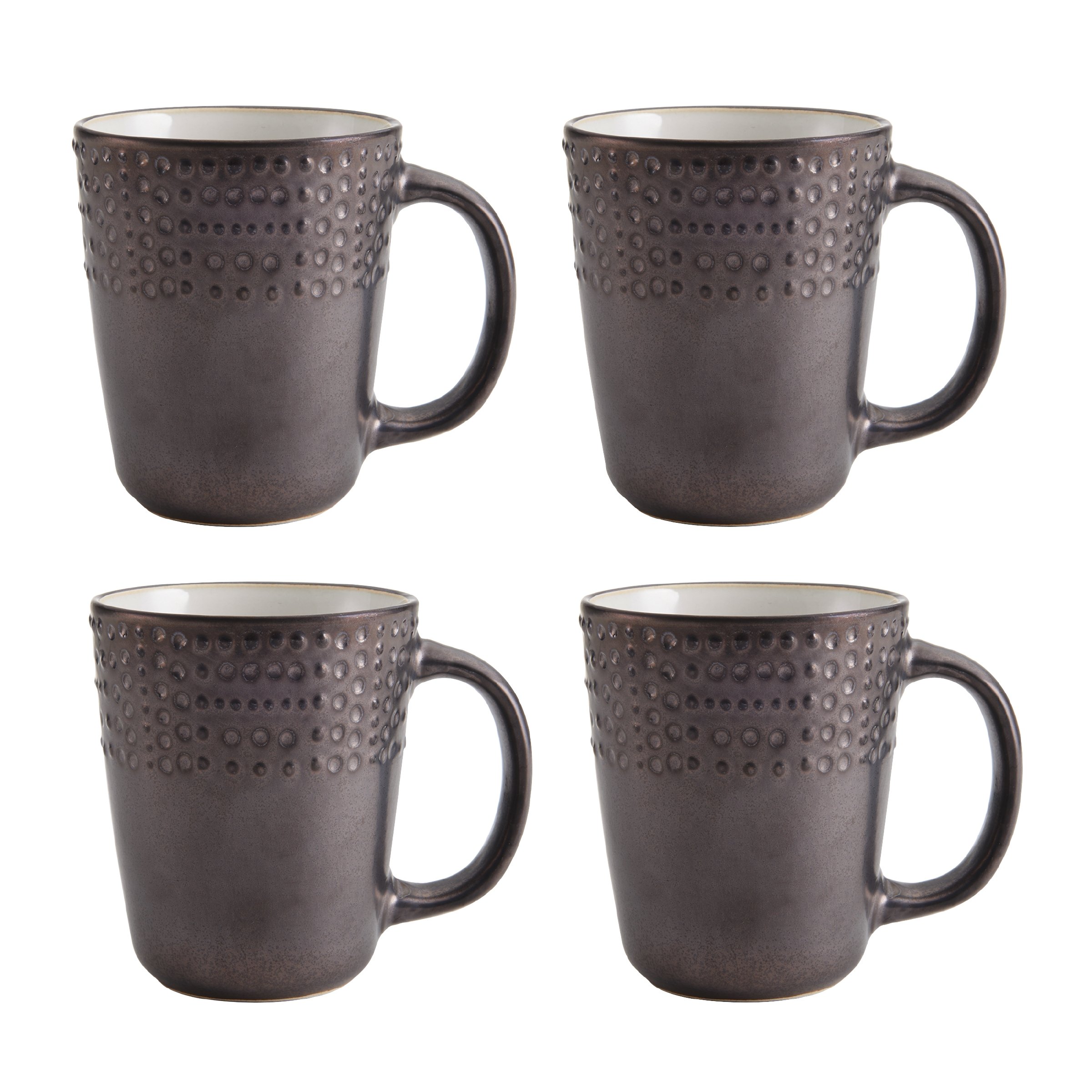Mikasa Metropolitan 16-Piece Dinnerware Set for 4 - Elegant Stoneware Plates, Bowls & Mugs - Perfect for Family Dinners, Entertaining Guests & Everyday Use