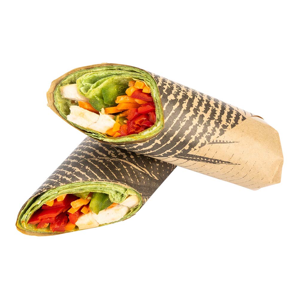 500-Pack 12x12 Inch Greaseproof & Microwavable Kraft Pastry Sheets - Durable Sandwich Wrapping Papers for Restaurants, Bakeries & Coffee Shops | Perfect for Food Basket Liners, Takeout Packaging & Bakery Display