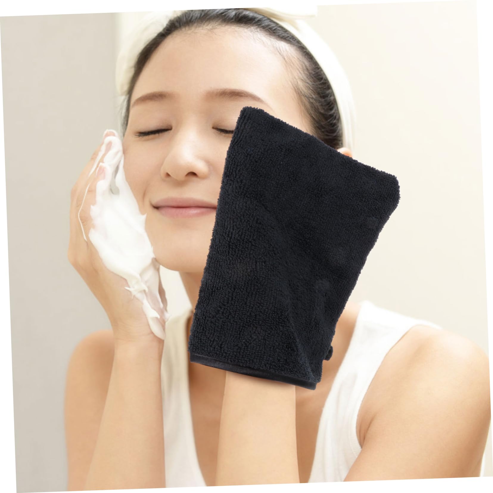 Healeved 8pcs Loofah Gloves - Exfoliating & Makeup Remover for Spa & Shower