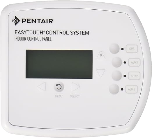 Pentair EasyTouch 4 Pool Control Panel - Smart Indoor Swimming Pool Automation System for Spa & Water Features | Perfect for Home Pool Maintenance & Temperature Control