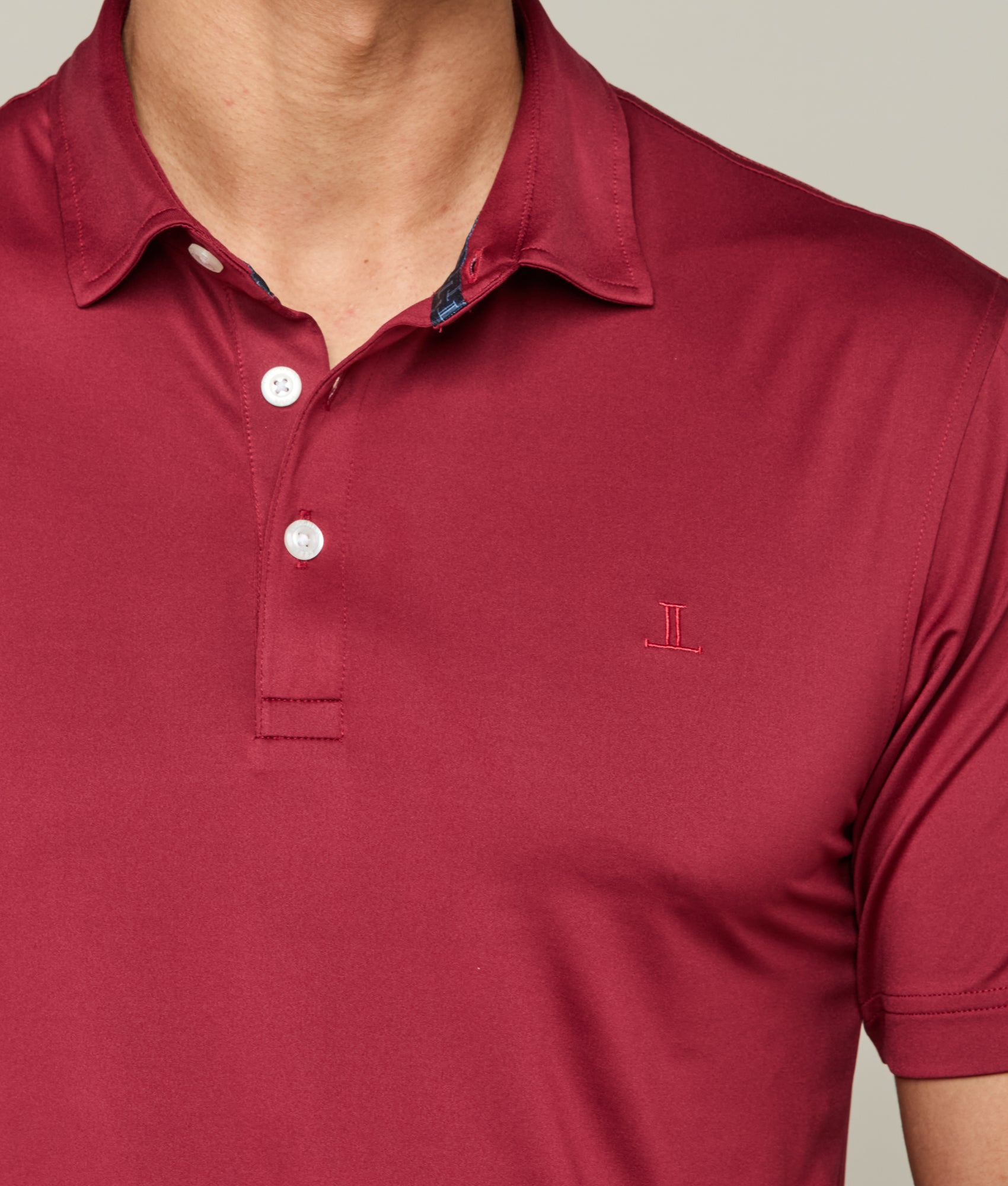 Lucchese Men's Texas A&M Maroon Golf Polo Shirt - Moisture Wicking Performance Shirt for Golf, Casual Wear & Outdoor Activities