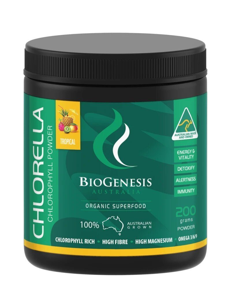 Organic Chlorella Powder - Premium Superfood Supplement for Detox & Immune Support | Rich in Protein, Chlorophyll & Antioxidants | Perfect for Smoothies, Juices & Daily Wellness Routine