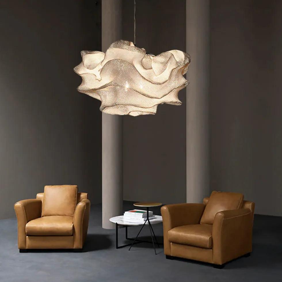 Modern Cloud Art Pendant Light - Sleek Contemporary Ceiling Fixture for Living Room, Bedroom & Dining Room Decor