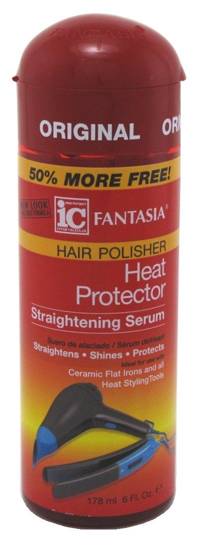Fantasia Serum 6oz (177ml) with Heat Protectant - 3 Pack Hair Straightening & Styling Treatment for Smooth, Frizz-Free Hair - Perfect for Daily Use, Salon Styling & Heat Tool Protection