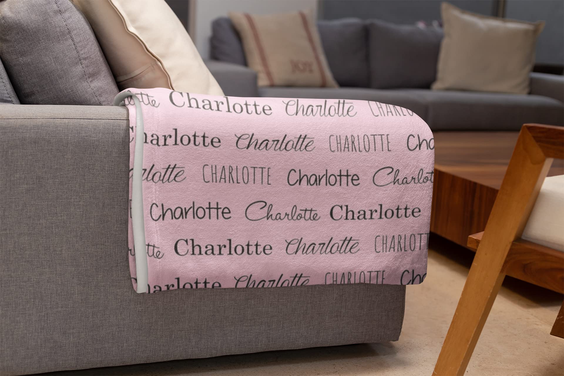 Personalized Newborn Baby Blanket with Custom Name - Perfect Gift for Daughter, Kids Birthday, Boys Swaddle, Girl Paisley Pink, King Size MPDHG1754-MBBlack - Ideal for Nursery, Photo Shoots, and Cozy Family Moments