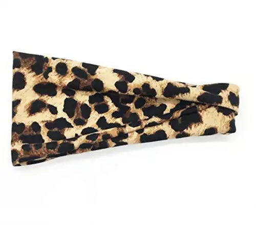 Stylish Printed Hair Bands Set for Women - 6 Pack Fashion Hair Accessories for Ponytail, Bun & Everyday Use - Perfect for Workout, Office & Casual Wear
