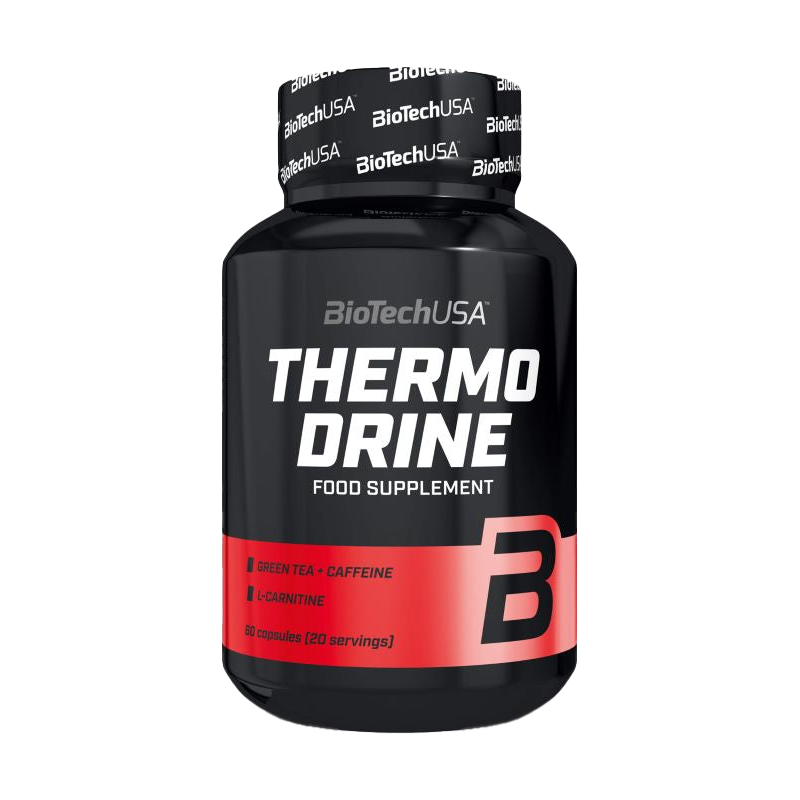 BioTechUSA Thermo Drine Fat Burner & Metabolism Booster - 60 Capsules for Weight Loss & Energy Support - Perfect for Gym, Workout & Active Lifestyle