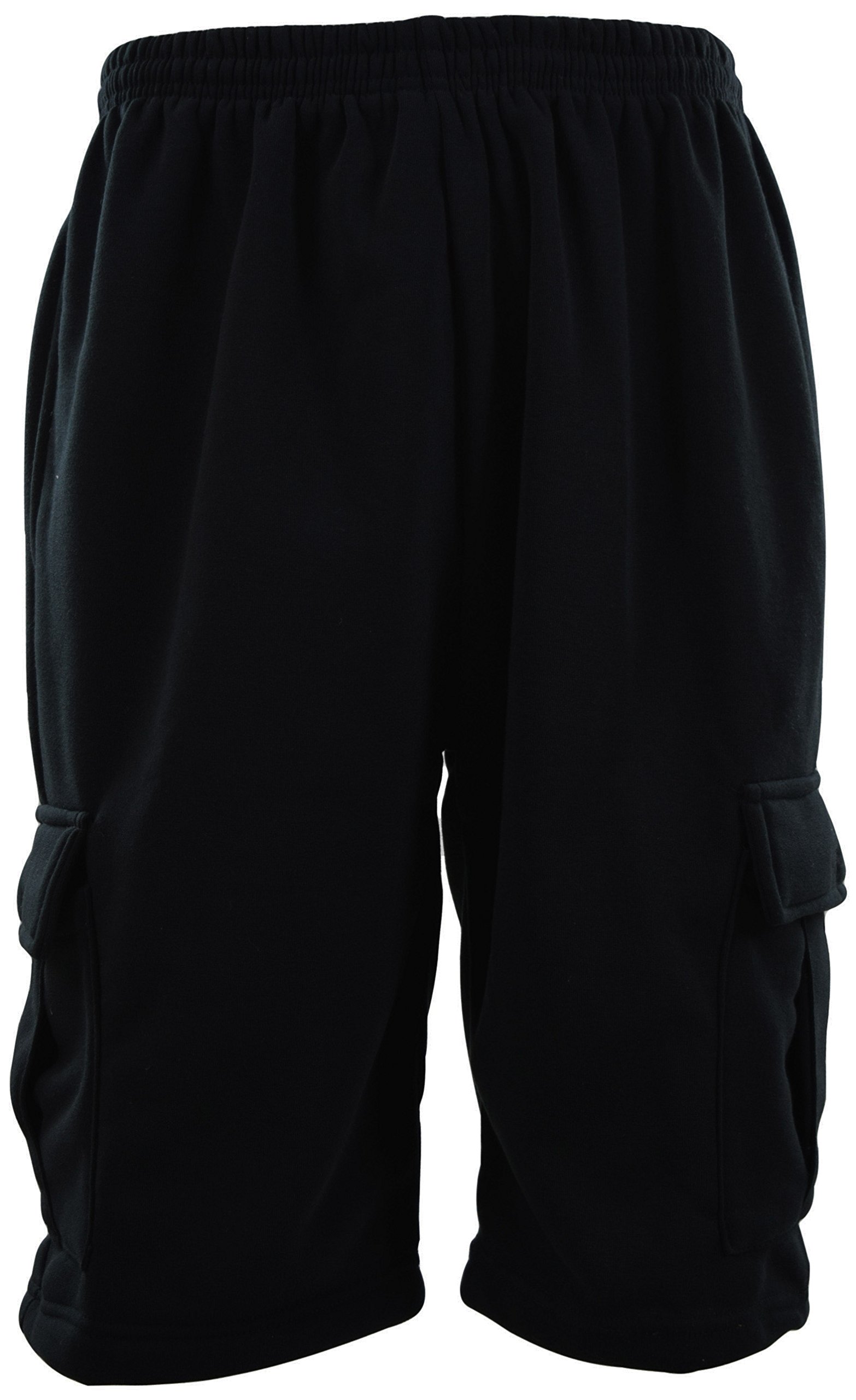 **Men's Cargo Sweat Shorts - Comfortable & Stylish (Sizes M to 5XL) - Perfect for Gym, Workout, and Casual Wear**