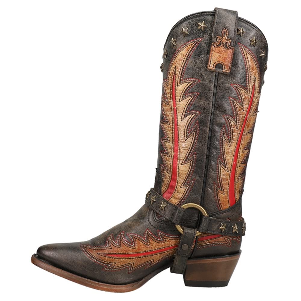 Best Women's Western Corral Boots - Stylish Cowgirl Boots for Country Dancing, Rodeo & Everyday Wear