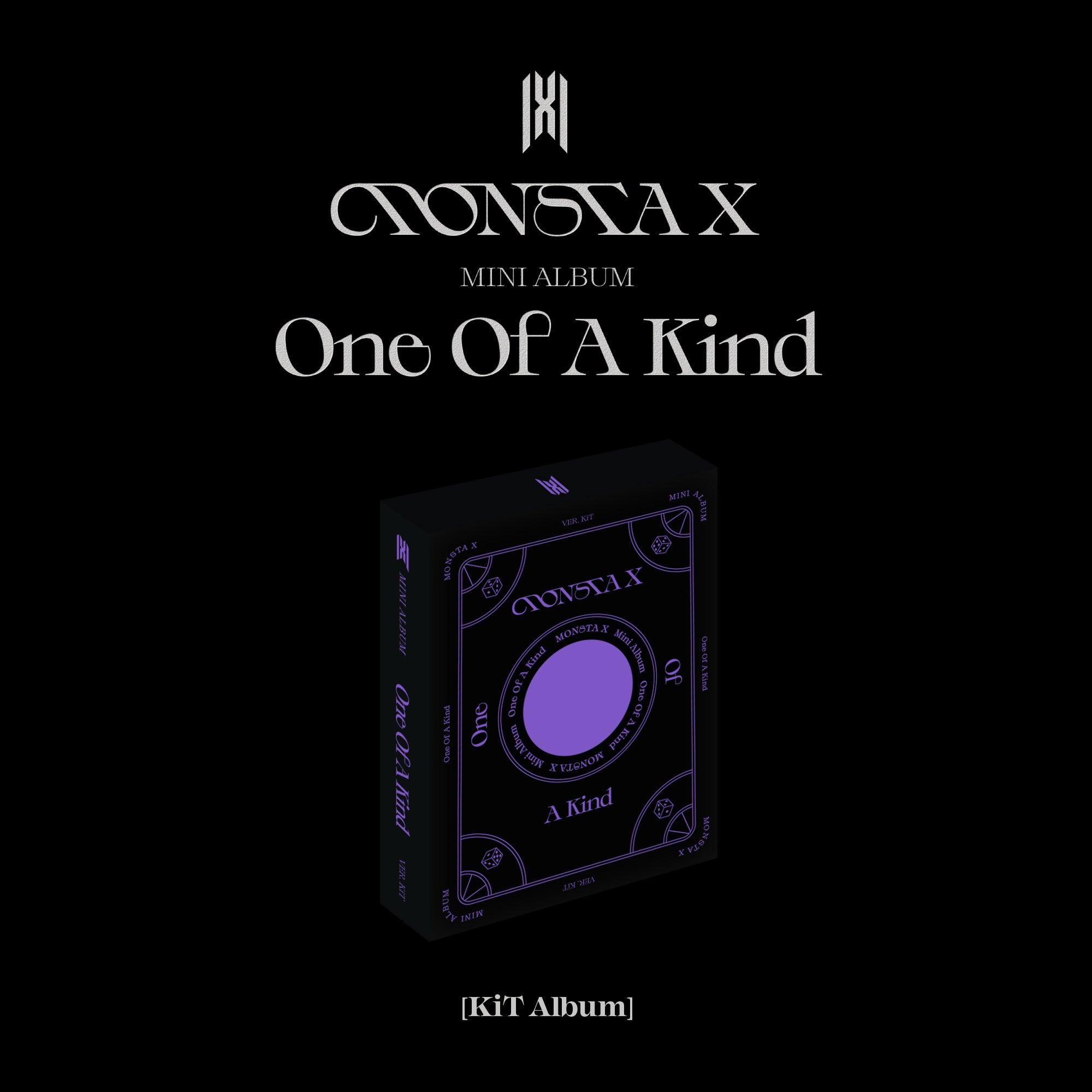 MONSTA X 9th Mini Album 'ONE OF A KIND' Kihno Kit | K-Pop Music Album | Perfect for K-Pop Fans & Collectors | Great for Gifts, Concerts & Fan Meetings