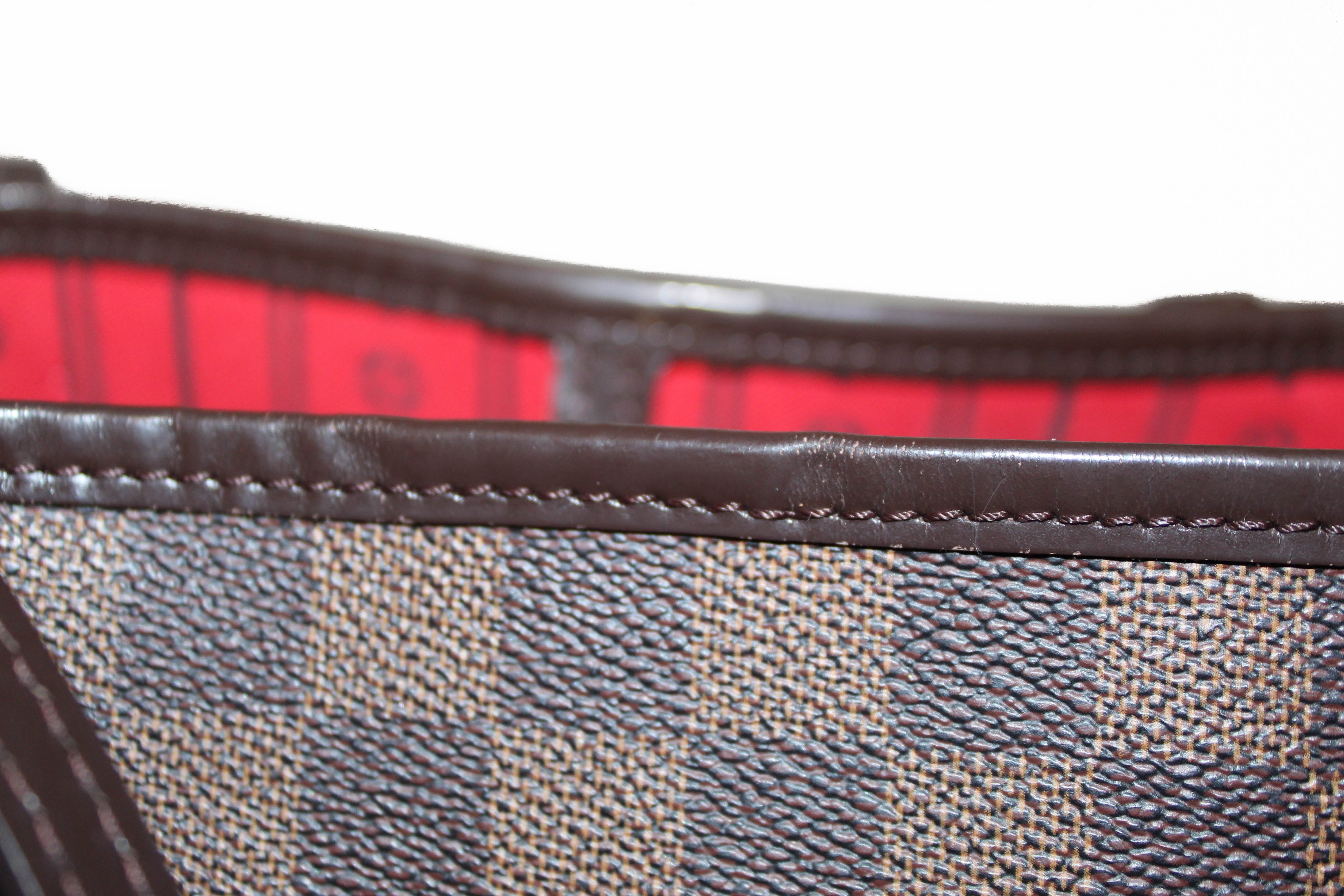 Authentic Louis Vuitton Damier Ebene Neverfull MM Tote Shoulder Bag - Luxury Designer Handbag for Women, Perfect for Work, Travel & Everyday Use