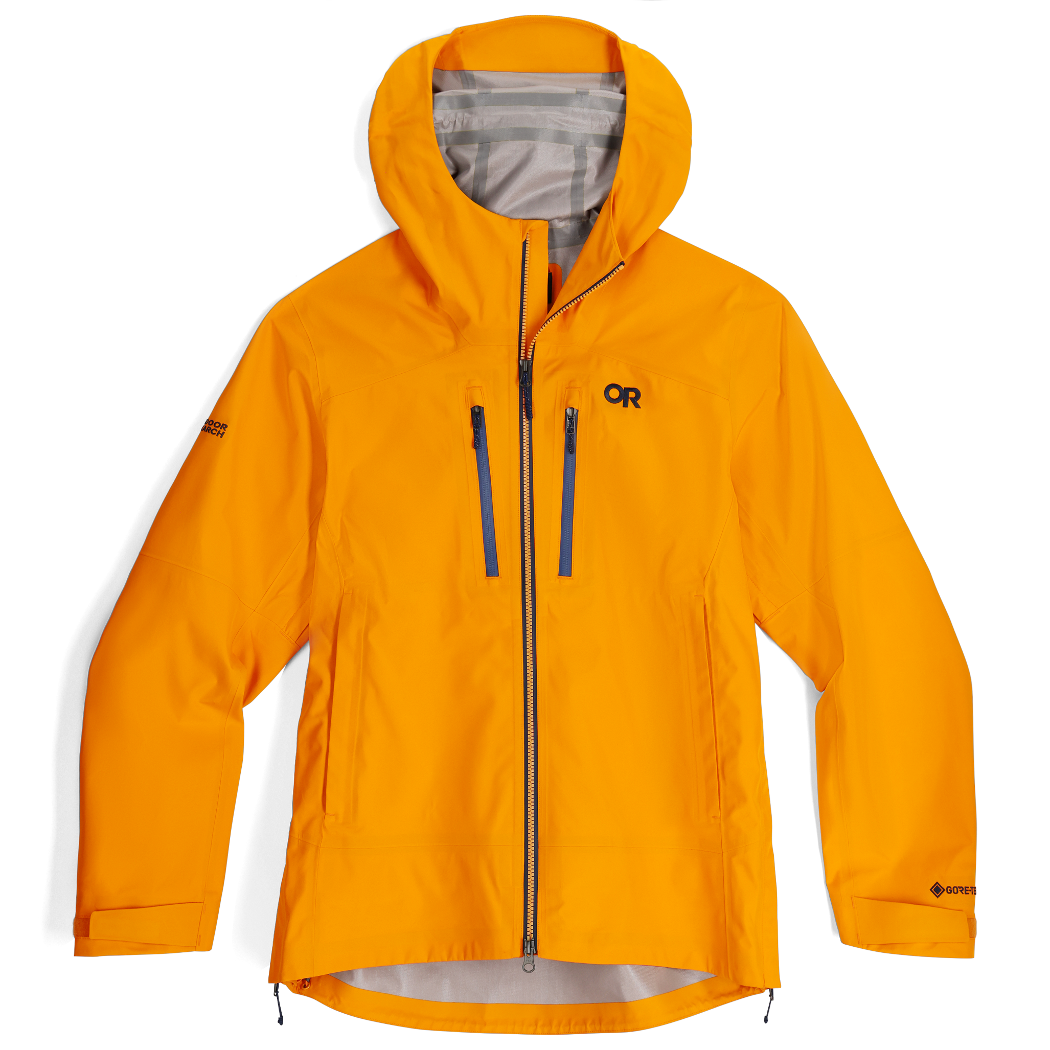 Gore-Tex 3L Waterproof Jacket for Men - Lightweight Windproof Hiking & Skiing Jacket - Perfect for Outdoor Adventures, Camping, and Winter Sports