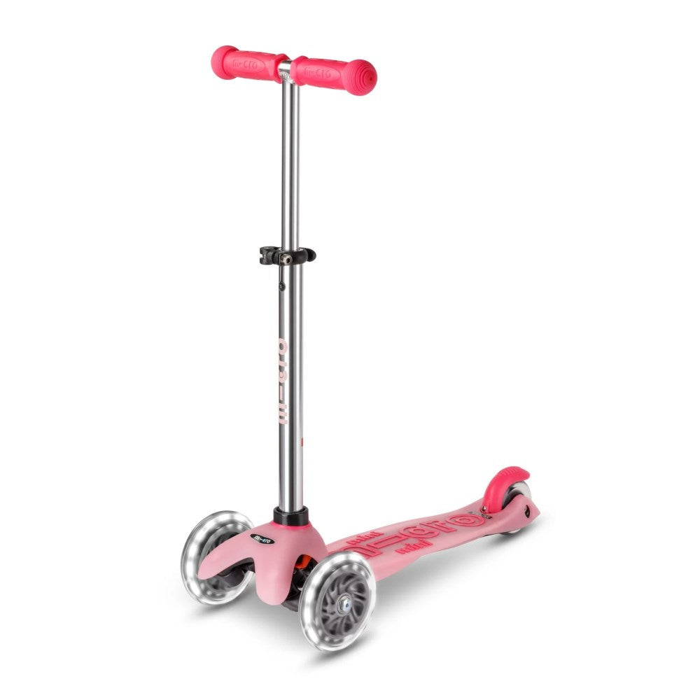 Micro Mini Glow LED 3 Wheel Scooter for Kids - Light Up Electric Ride On Toy for Boys & Girls Ages 3-8 - Perfect for Outdoor Play, Backyard Fun, and Neighborhood Rides