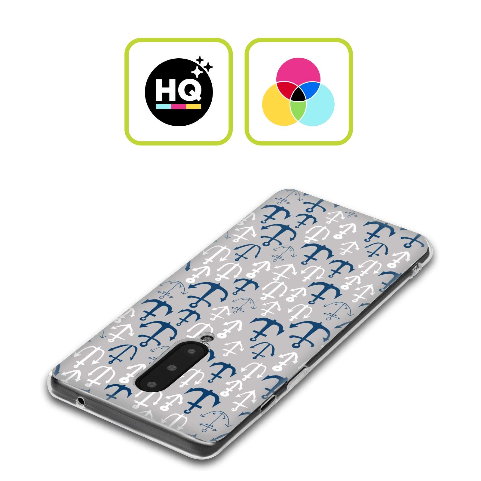 Andrea Lauren Anchors Sea Animals Soft Gel Case for Google Pixel 6a - Beach & Travel Protection