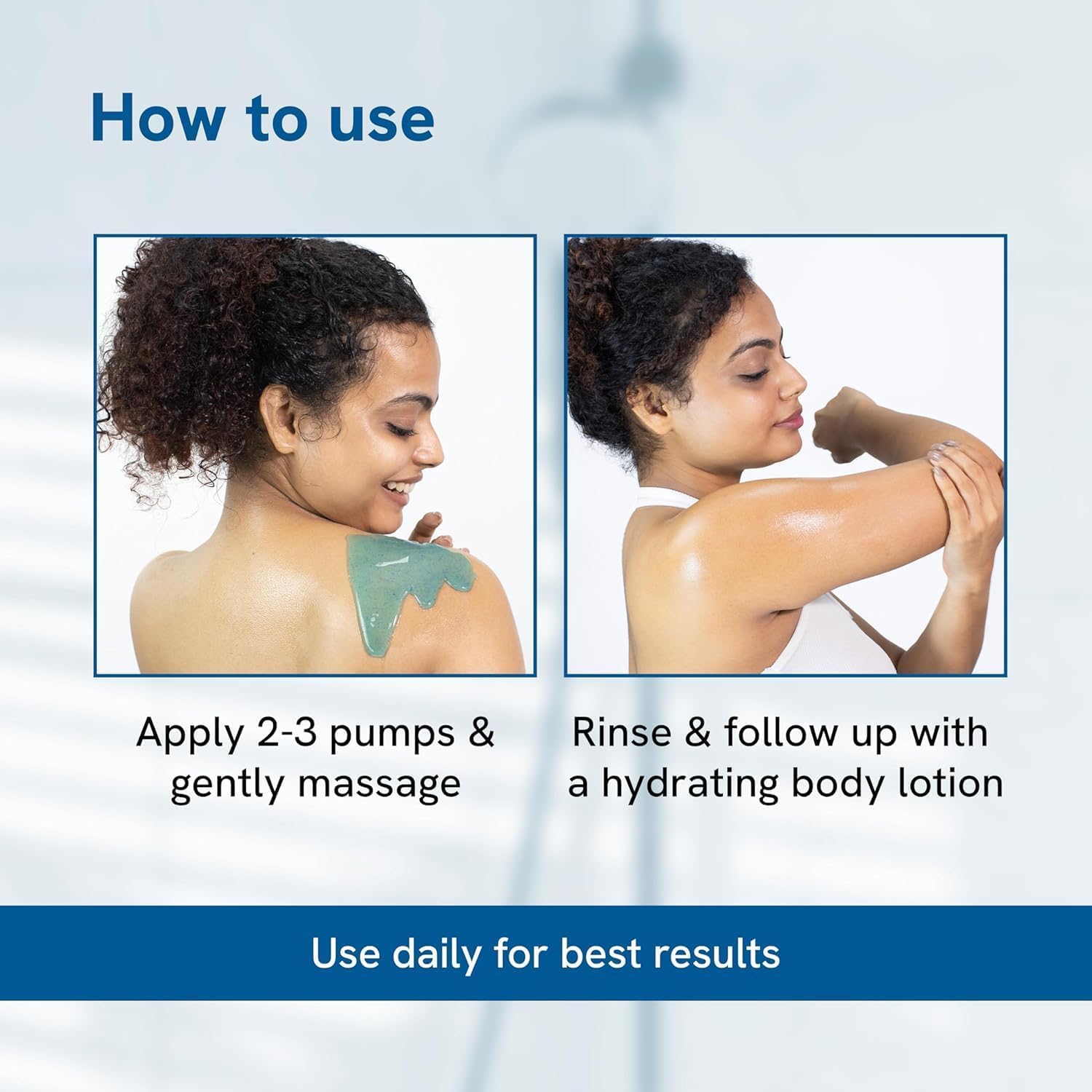 Be Bodywise 1% Salicylic Acid Body Wash 750ml (Pack of 2) - Acne-Fighting Shower Gel for Clear Skin | Paraben & SLS Free | Helps Prevent Body Acne & Exfoliates Dead Skin Cells | Perfect for Daily Use in Gym, Post-Workout & Sensitive Skin Care Routine