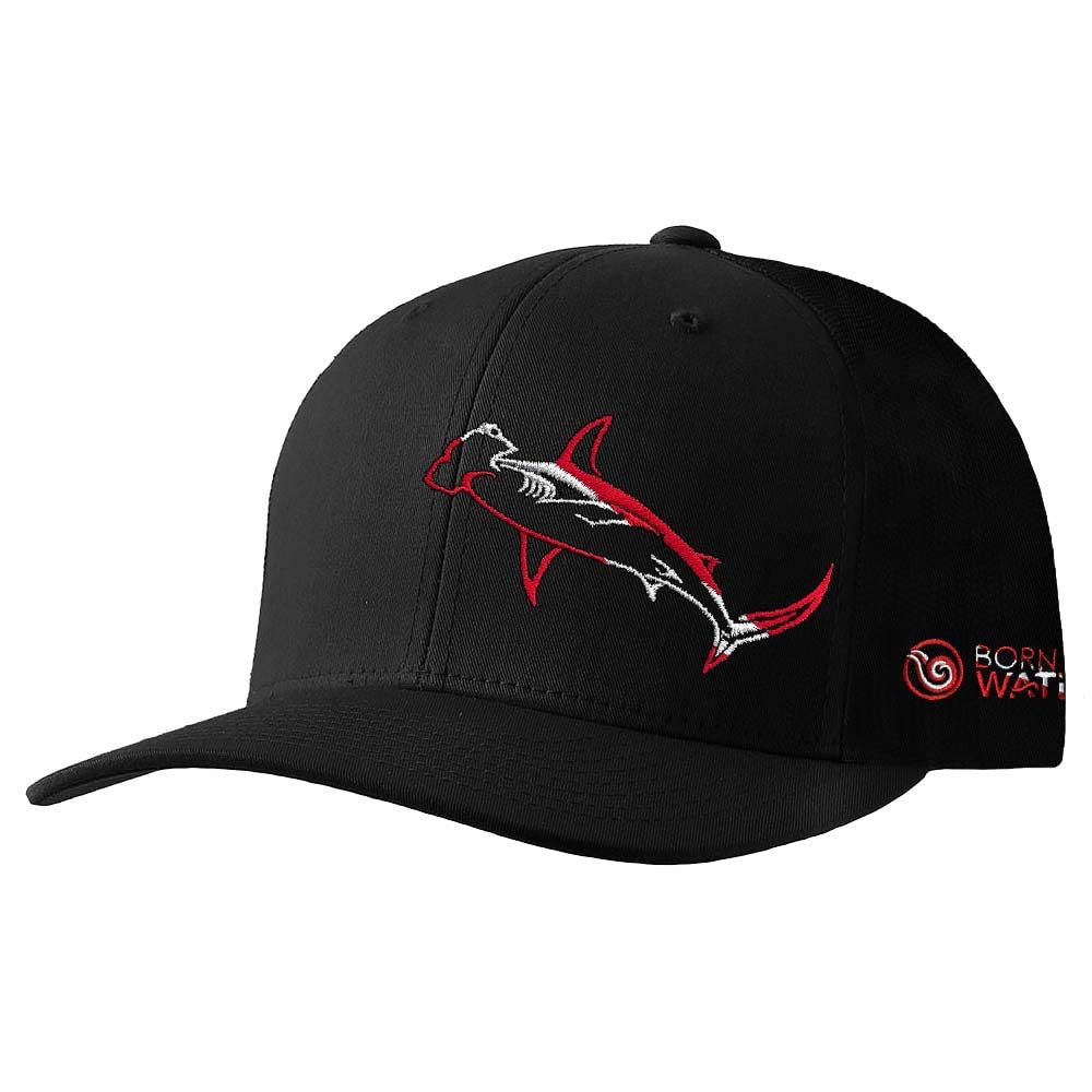Hammerhead Shark Scuba Diving Hat - Adjustable Fitted Cap for Underwater Adventures & Beach Outings