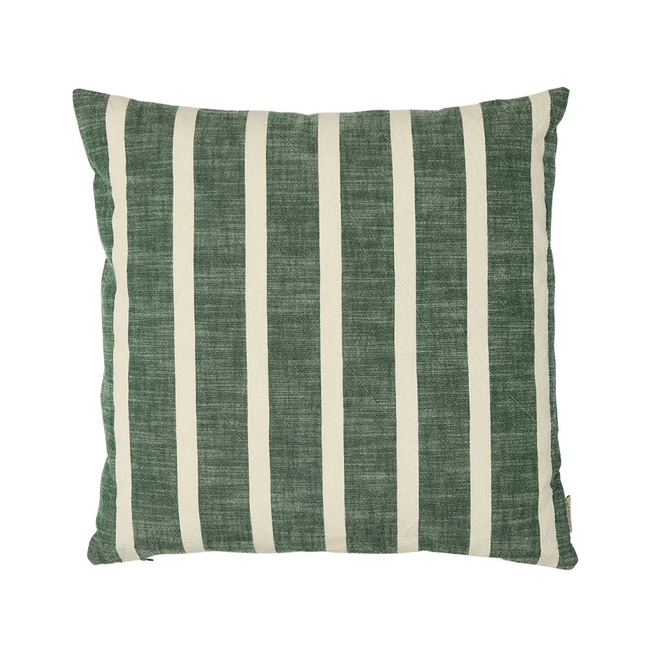 OYOY Kara Square Cushion Cover 50x50cm - Soft Green Decorative Pillow Case for Sofa, Bed & Home Decor