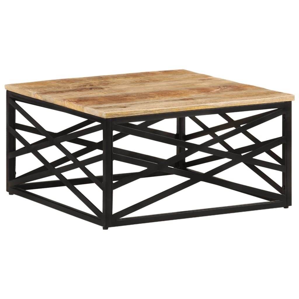 Solid Mango Wood Coffee Table - 26.8