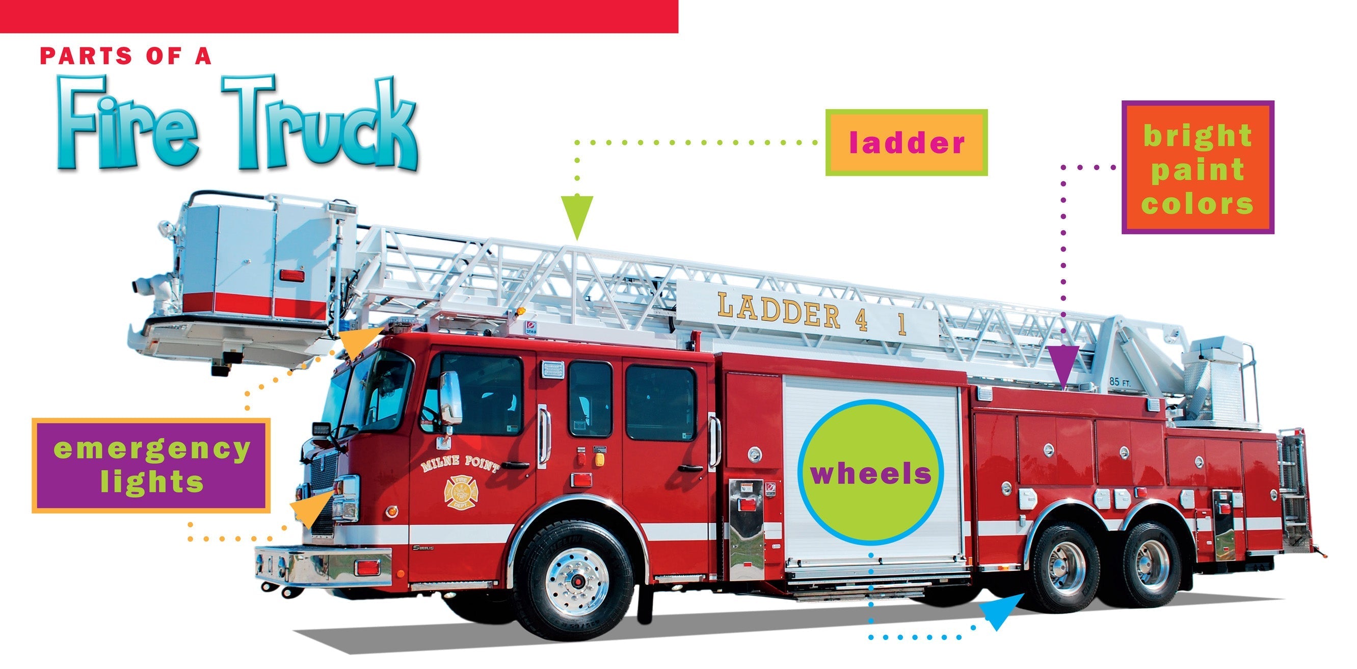 Best Fire Trucks Toy for Kids - 9781623104610 - Perfect for Playtime, Birthday Gifts & Educational Fun