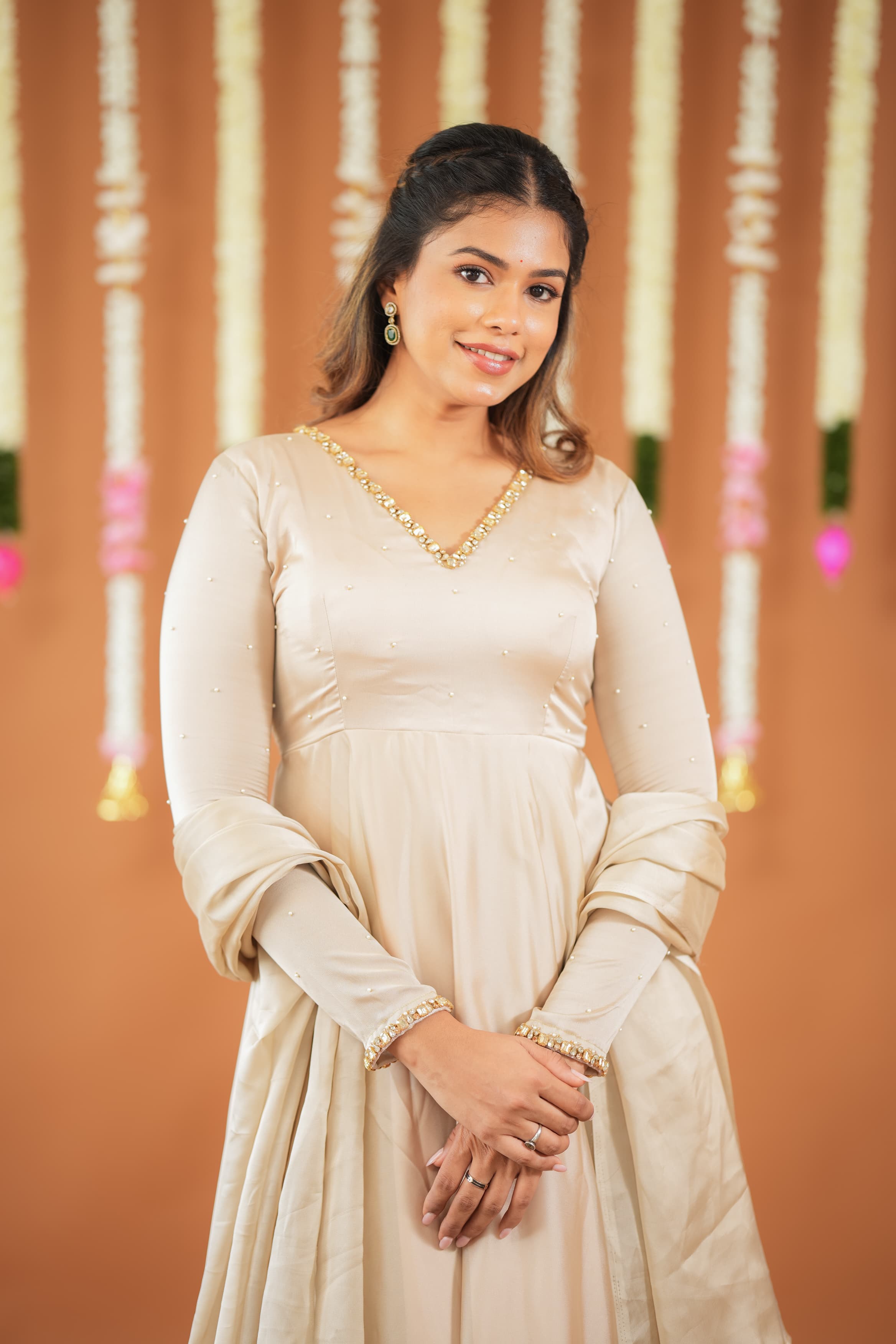 DD660 Anjana Premium Designer Anarkali Dress - Elegant Indian Ethnic Wear for Women | Perfect for Weddings, Parties & Festive Occasions