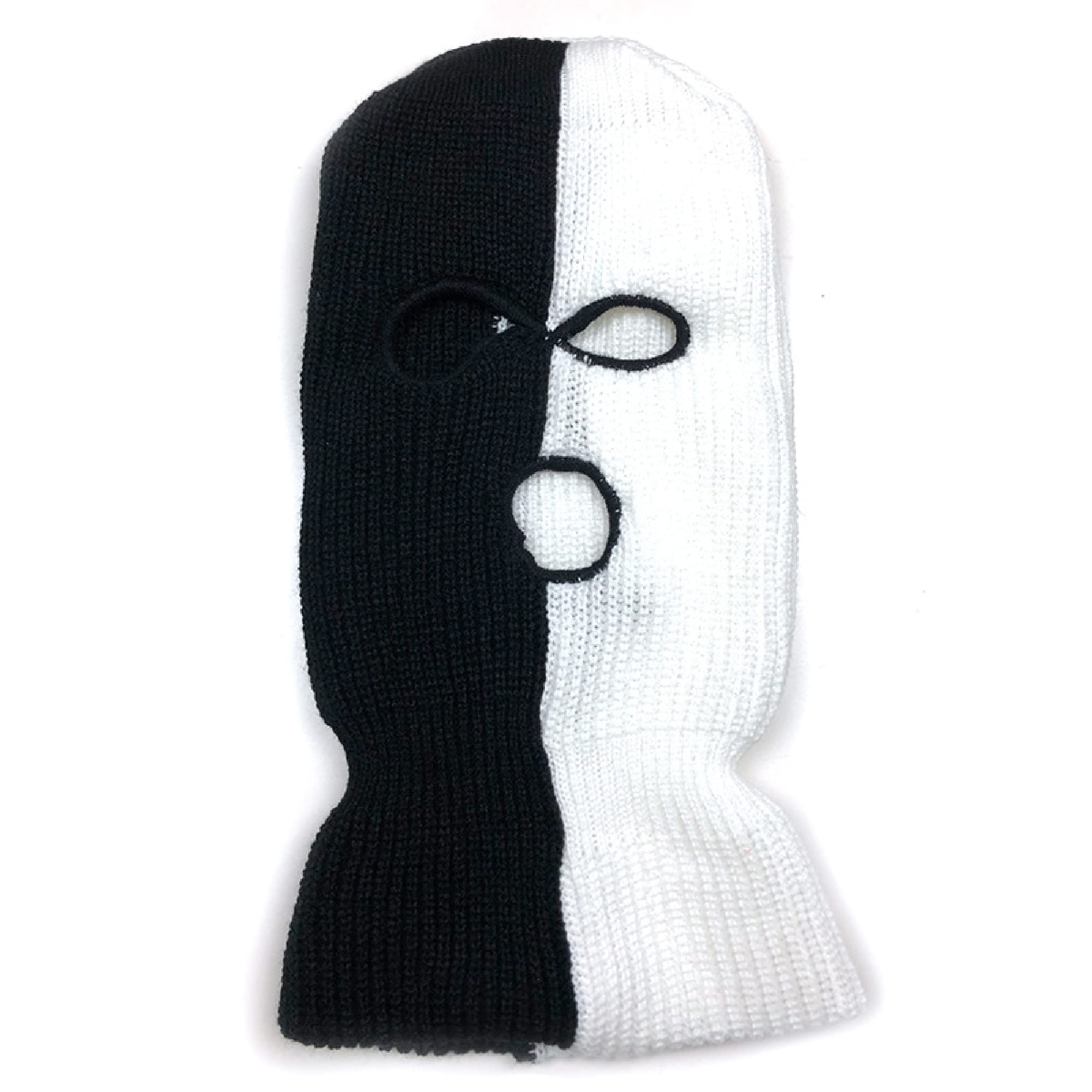 ISWMM 3-Hole Ski Mask - Wool Knit Winter Balaclava for Men & Women - Warm Windproof Face Cover for Skiing, Snowboarding, Cycling & Outdoor Activities