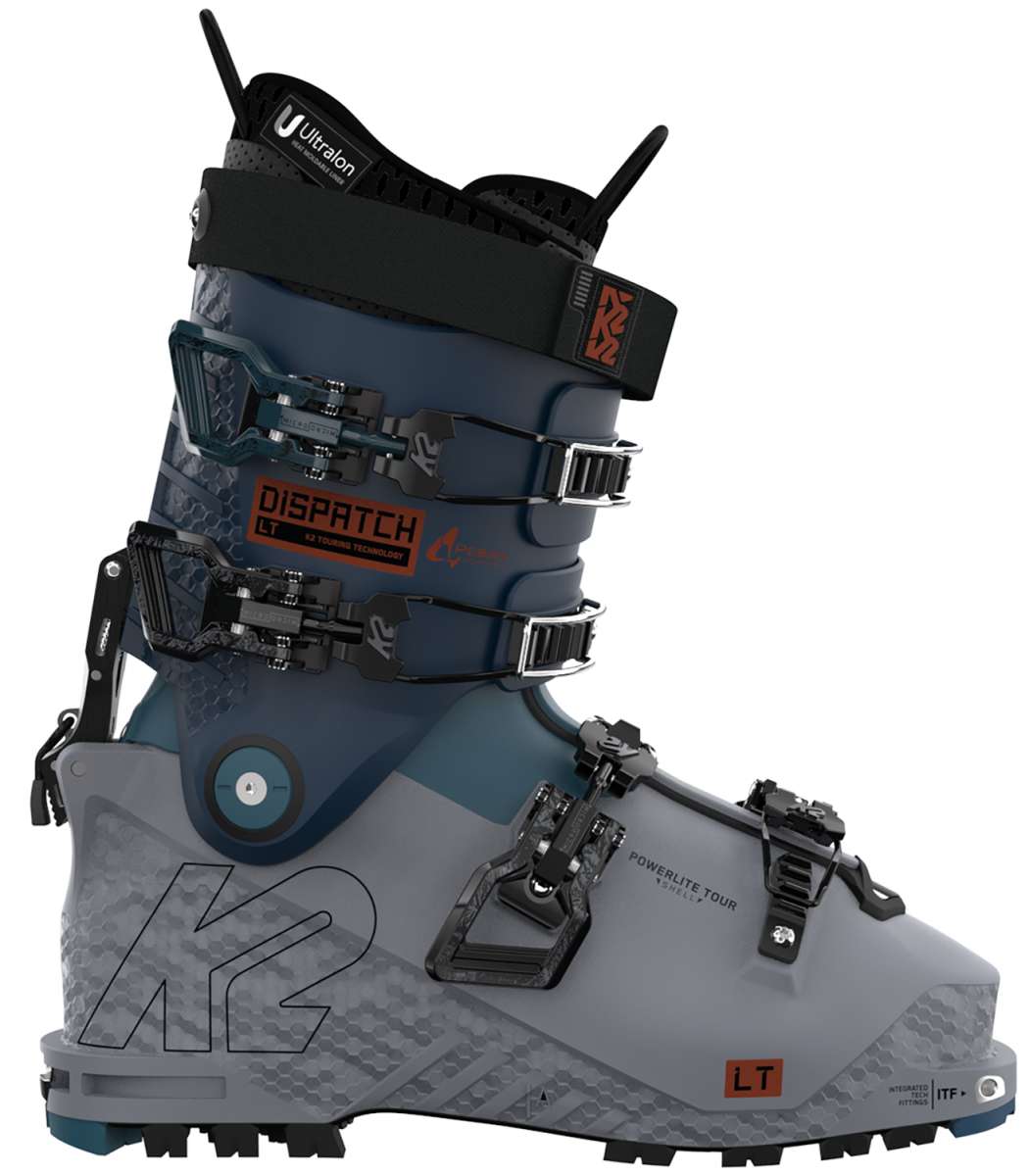 K2 Dispatch LT Alpine Touring Ski Boots 2023 - Lightweight Backcountry Skiing Boots for Men & Women - Perfect for Powder, Freeride & All-Mountain Terrain
