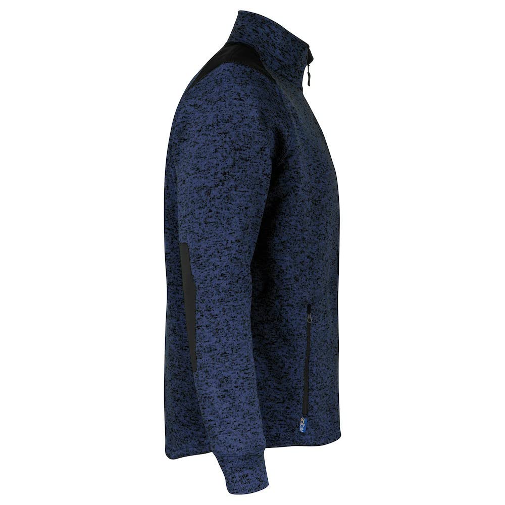 Men's Heathered Fleece Jacket - Medium, Red | Warm Winter Outerwear for Hiking, Camping & Casual Wear