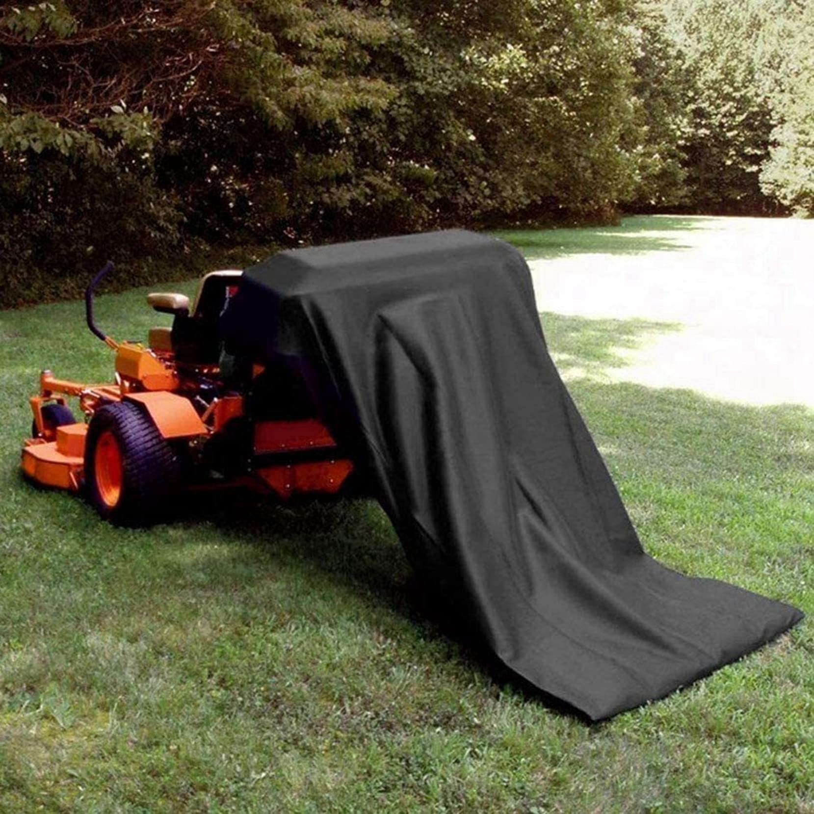 HAN XIU Universal Oversized Reusable Lawn Tractor Leaf Bag - 54 Cubic Feet Capacity, Heavy-Duty Leaf Waste Bag for Lawn Sweeper Towed Behind - Perfect for Fall Yard Cleanup, Landscaping, and Gardening Debris Collection
