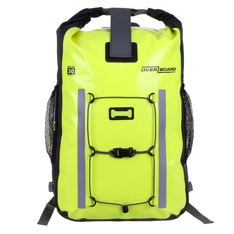 Overboard Pro Vis 30L Waterproof Backpack - Lightweight Dry Bag for Kayaking, Boating, Hiking & Outdoor Adventures