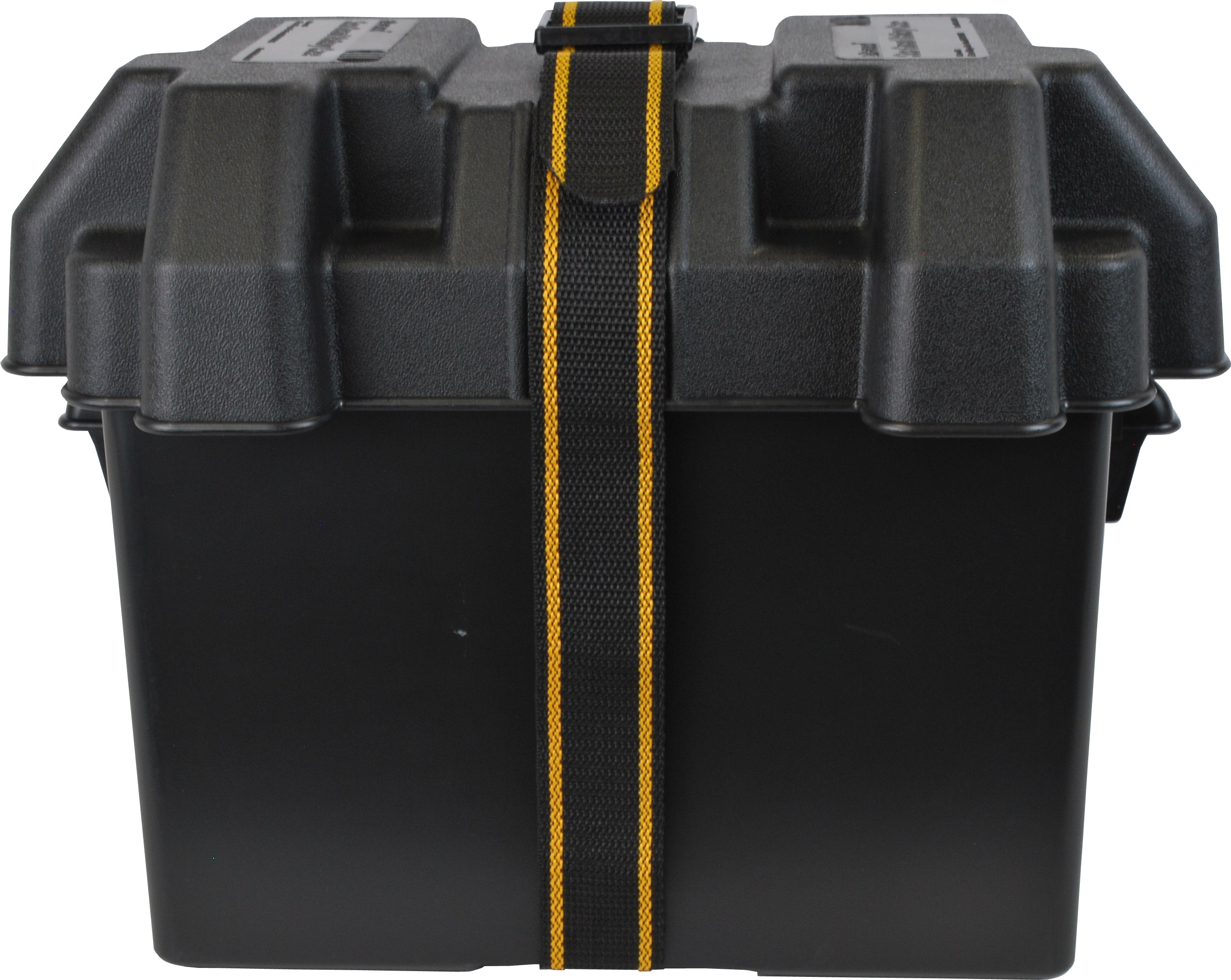 Attwood Standard 24 Marine Battery Box - Durable Plastic Battery Storage Case for Boats, RVs & Outdoor Use - Waterproof & Corrosion-Resistant Design