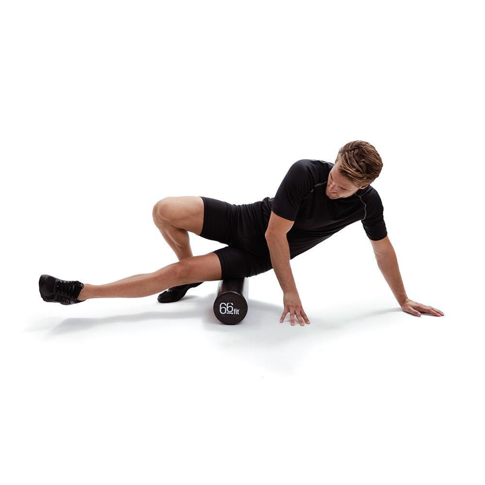 66Fit High-Density EPP Foam Roller - 15cm x 90cm for Muscle Recovery, Deep Tissue Massage & Yoga Support - Perfect for Home Gym, Physical Therapy & Workout Recovery