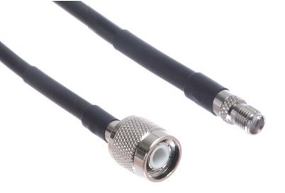 TNC Male to SMA Female LMR240 Ultra Flexible Coaxial Cable 3ft - High Performance RF Cable for Ham Radio, WiFi, and Antenna Connections