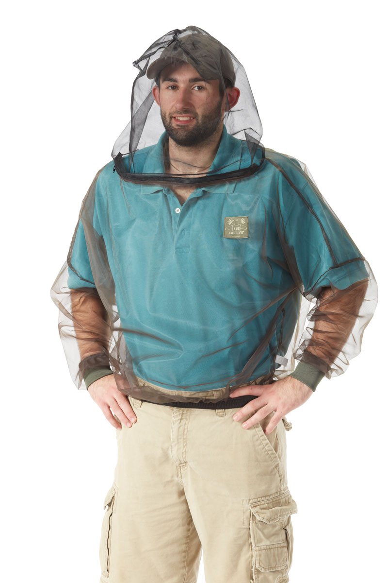 Breathable Insect Protective Mesh Shirt for Men & Women - Outdoor Hiking, Camping & Gardening Bug Repellent Clothing
