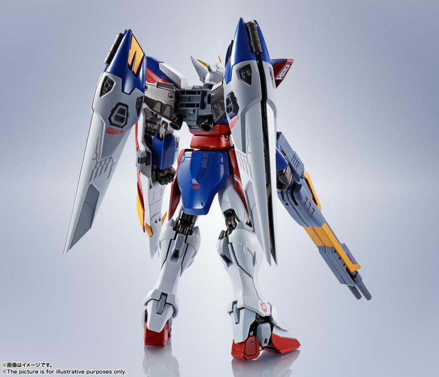 Bandai Metal Robot Spirits Gundam Wing XXXG-00W0 Wing Gundam Zero TV Version - High-Quality Collectible Action Figure for Anime Fans & Model Builders | Perfect for Display, Gifts & Anime Collections