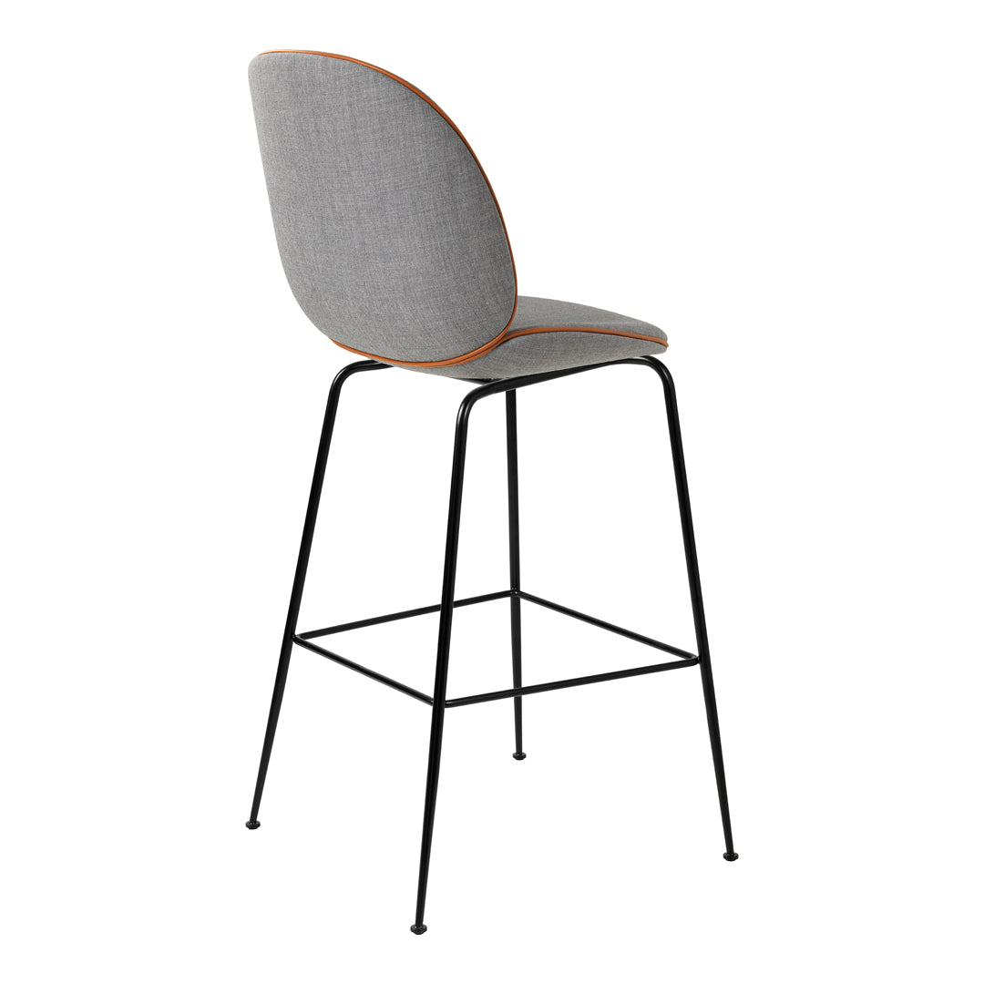 Stylish Beetle Bar Chair with Full Upholstery - Perfect for Kitchen Islands, Home Bars & Modern Dining Areas