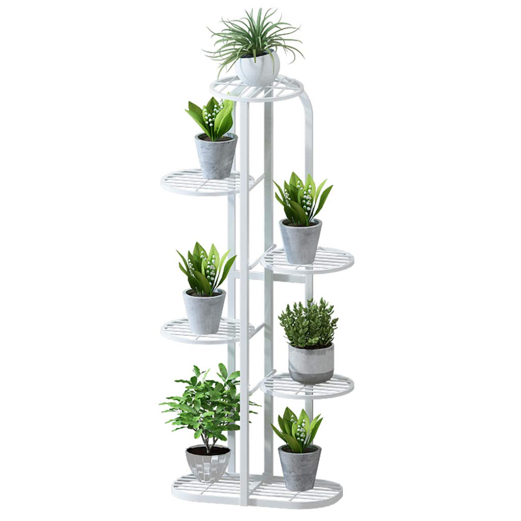 Metal Multi-Tier Plant Stand - Flower Pot Holder & Bonsai Display Shelf for Indoor, Balcony, Patio | Sturdy Storage Rack for Potted Plants, Herbs & Home Decor