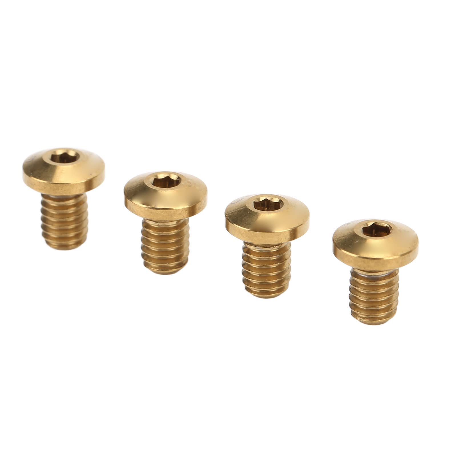 Demeras Road Bike Rotor Bolts - 4 Pack Bike Brake Lever Screws for Road Bike Repair & Maintenance | Lightweight & Portable | Perfect for Cycling Enthusiasts & DIY Bike Mechanics