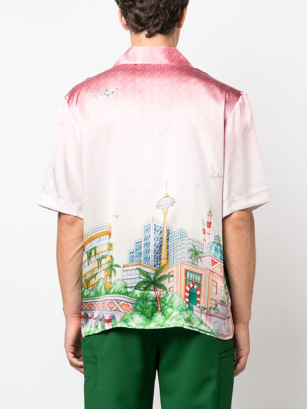 Casablanca Pink Shirts for Men - Stylish & Comfortable Casual Wear for Everyday Outfits & Summer Fashion