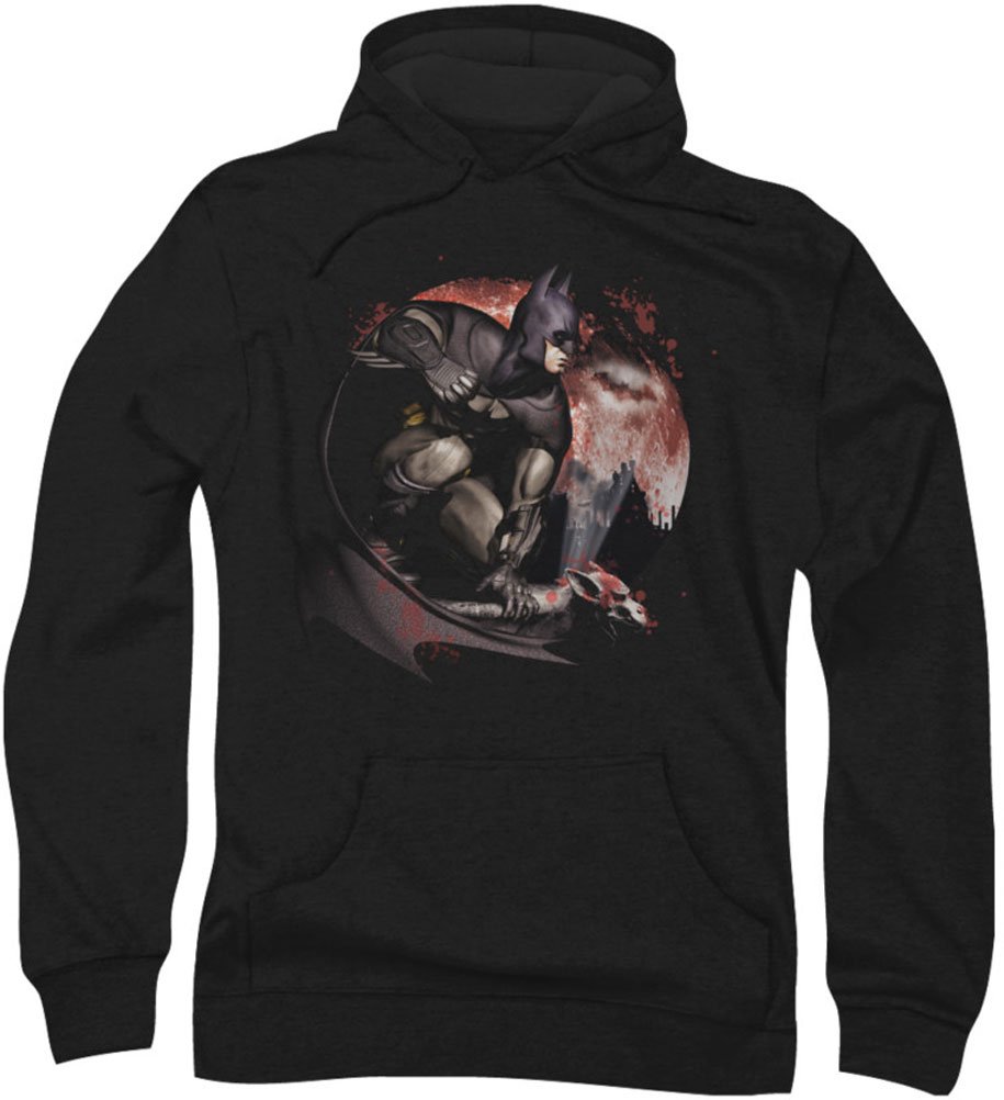 Men's Blood Moon Graphic Hoodie - Stylish Pullover Sweatshirt for Casual Wear, Street Fashion & Outdoor Activities