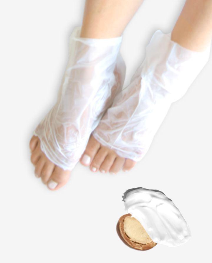 AvryBeauty Moisturizing Socks with Shea Butter - Soft & Hydrating Foot Care for Dry Skin - Perfect for Overnight Treatment, Spa Days & Relaxation at Home