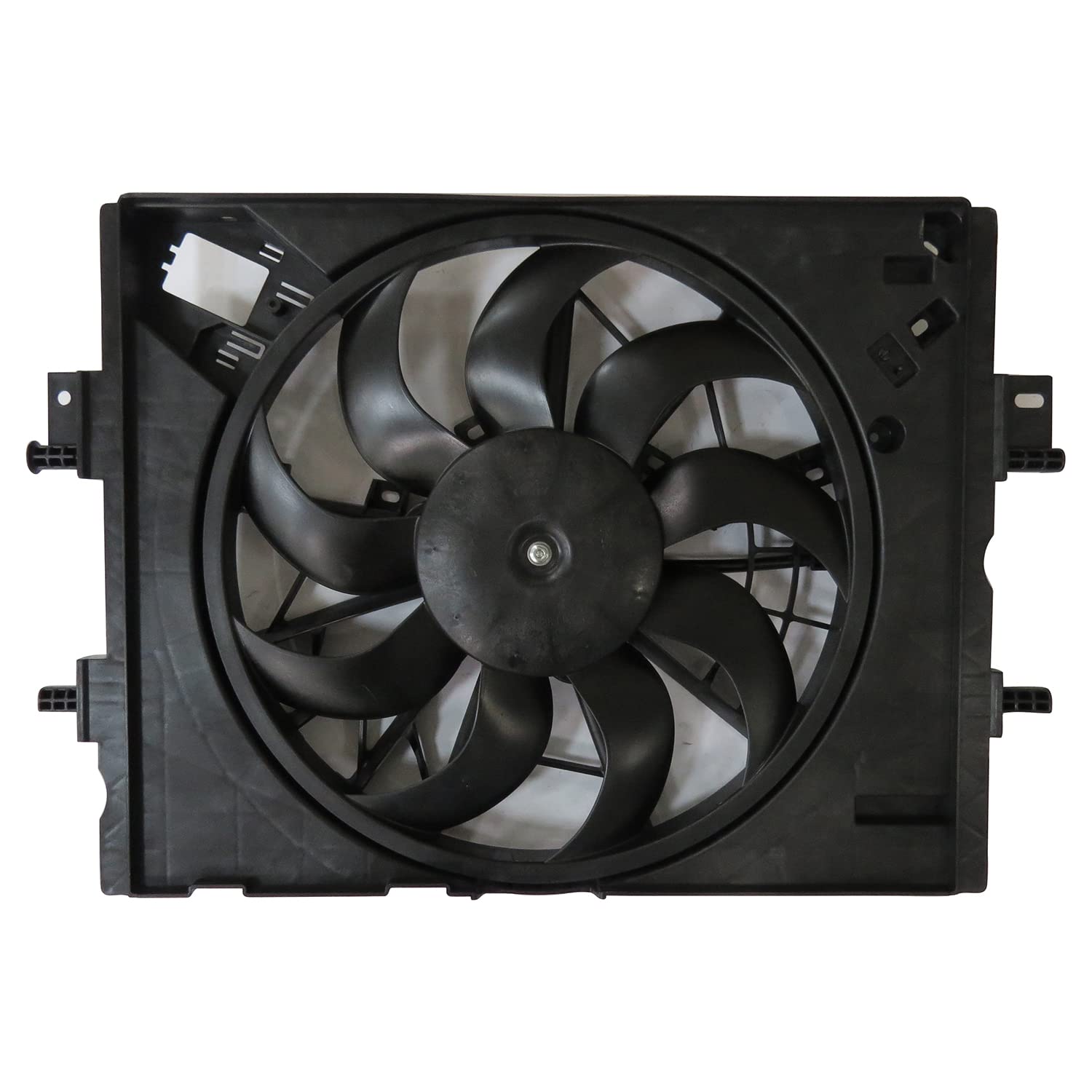 TYC 624750 Cooling Fan Assembly Replacement for 2020-2020 Nissan Sentra - Engine Radiator Cooling System Part for Hot Weather & Heavy Traffic Driving