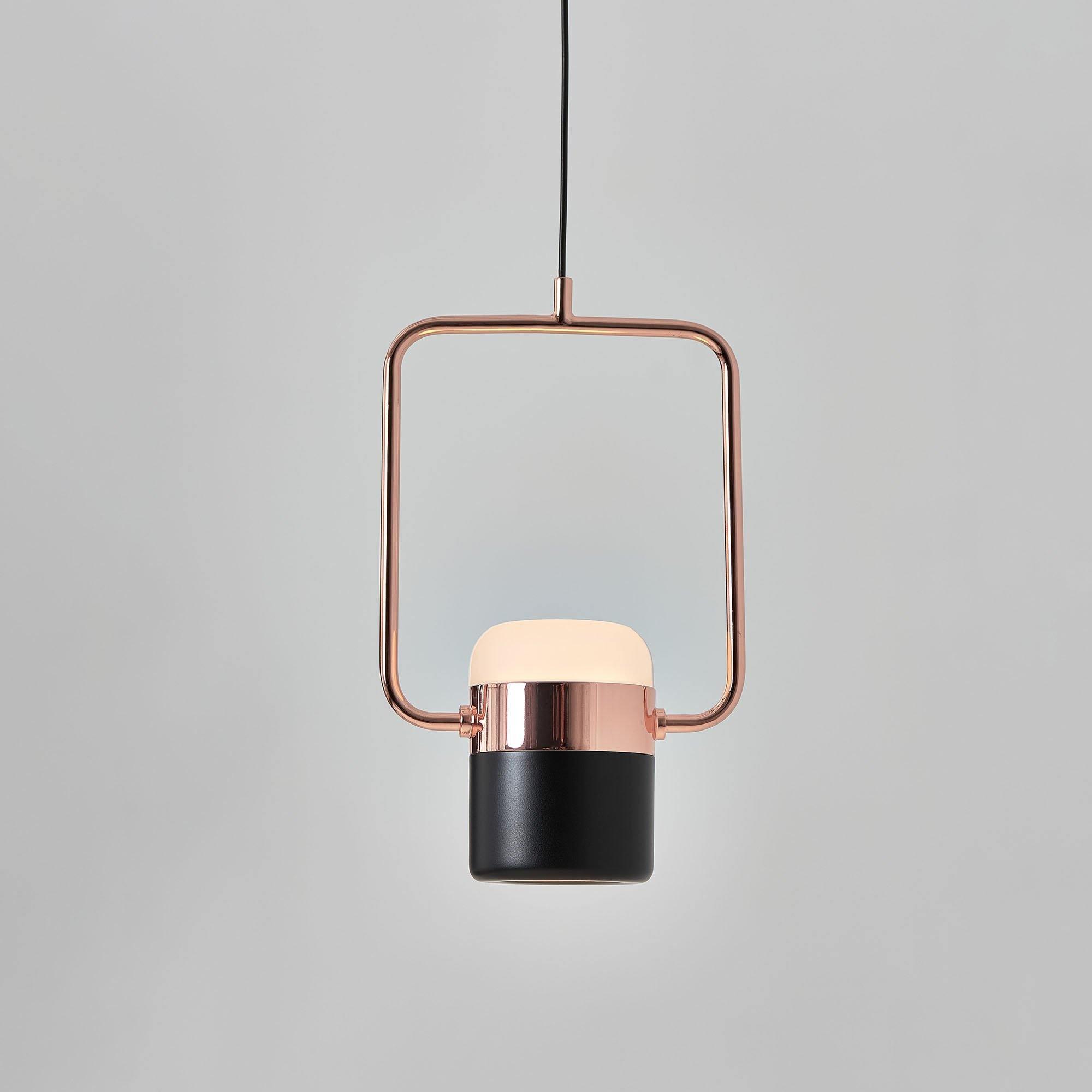 Adjustable Glass Pendant Light Fixture - Modern Dimmable Hanging Chandelier for Kitchen Island, Dining Room & Bedroom Lighting Decor
