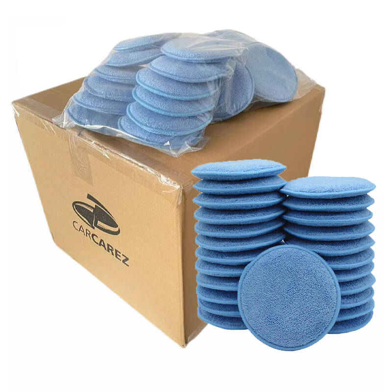 Wholesale 240-Piece Microfiber Wax Applicator Pads - 5