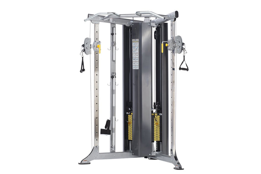 TuffStuff Evolution Dual Adjustable Pulley System (CDP 300) - Home Gym Strength Training Equipment for Full Body Workouts
