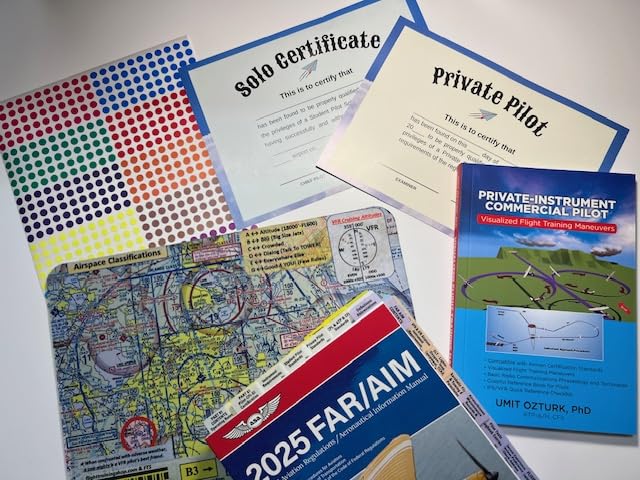 2025 ASA Pre-Tabbed FAR/AIM Book with POH Tabs - Complete Pilot Training Guide (Includes PPL, IR & CPL Stages) + Free Student Pilot Gifts - Perfect for Flight School, Ground Study & FAA Exam Preparation